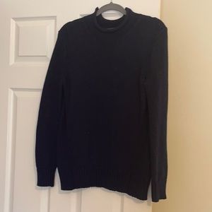 J. Crew navy roll neck sweater